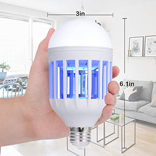 Maxtrv 2 Pack Bug Zapper Light Bulbs Mosquito Trap - UV LED Mosqui...