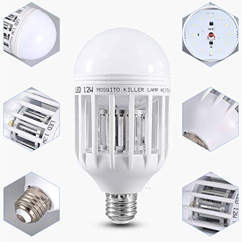 Maxtrv 2 Pack Bug Zapper Light Bulbs Mosquito Trap - UV LED Mosqui...