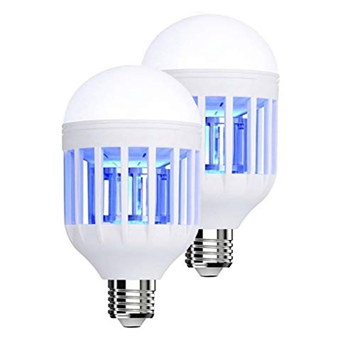 Maxtrv 2 Pack Bug Zapper Light Bulbs Mosquito Trap - UV LED Mosqui...