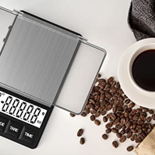 MAXUS Espresso Scale with Timer 1000g/0.1g Drip Coffee Scale, Smal...