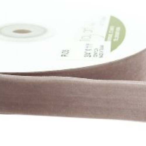 May Arts 3/4-Inch Wide Ribbon, Pewter Velvet
