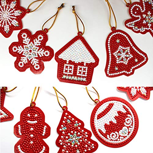 Bag Accessories Key Chain DIY Diamond Painting Full Drill Backpack...
