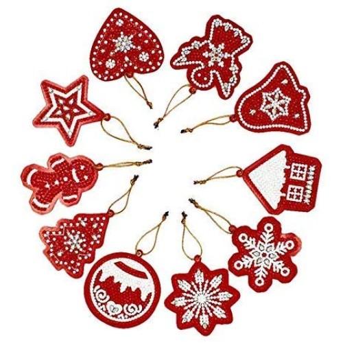 Bag Accessories Key Chain DIY Diamond Painting Full Drill Backpack...