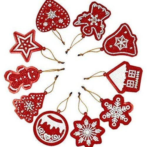 Bag Accessories Key Chain DIY Diamond Painting Full Drill Backpack...