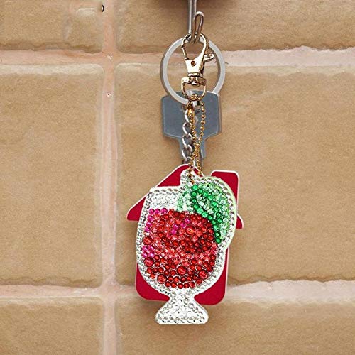 Bag Accessories Key Chain DIY Diamond Painting Full Drill Pendant ...
