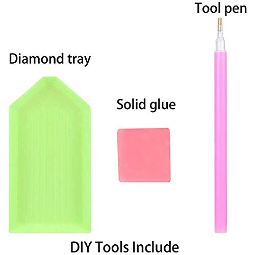 DIY Full Special Shaped Diamond Painting Keychains, Unique Shining...