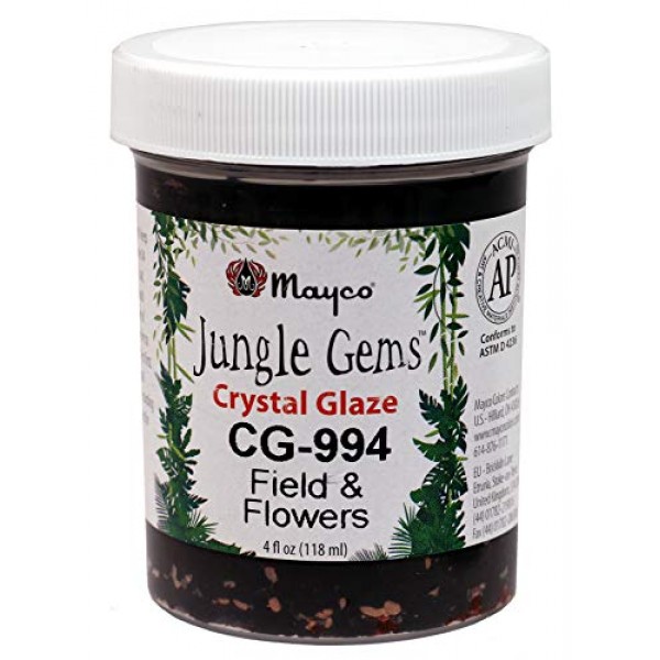 Mayco Jungle Gems Low Fire Crystal Glaze for Ceramics - CG 994 - F...