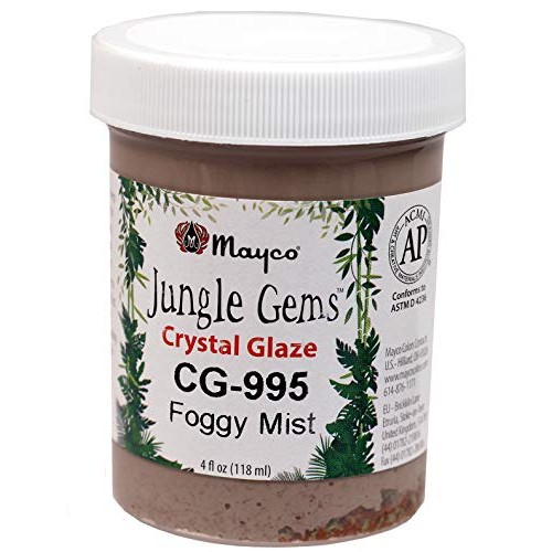 Mayco Jungle Gems Low Fire Crystal Glaze for Ceramics - CG 995 - F...