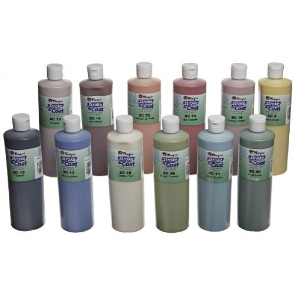 Mayco Stroke & Coat Wonderglaze Glaze Set A, Assorted Colors, Set ...