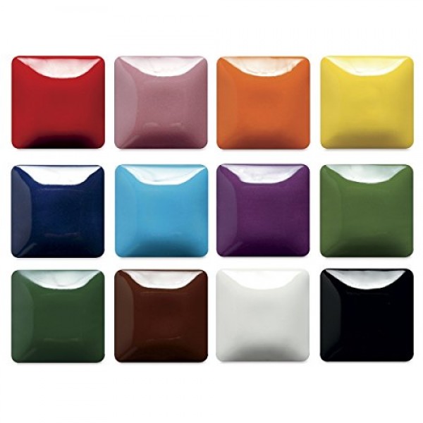 Mayco Stroke & Coat Wonderglaze Glaze Set A, Assorted Colors, Set ...