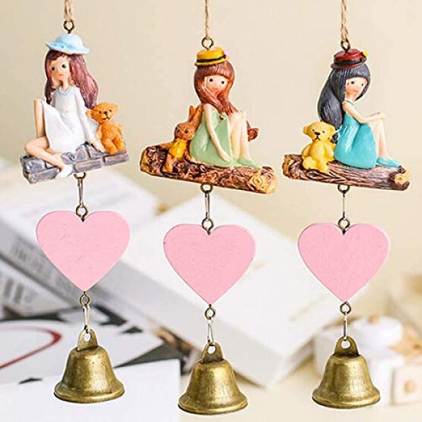 Maydahui 20PCS Bronze Small Jingle Bells Vintage Brass Color Mini ...