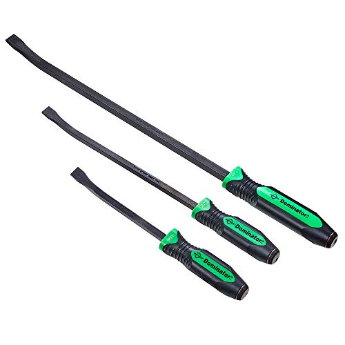 Mayhew 14071GN Dominator Curved Pry Bars, Set of 3, Green