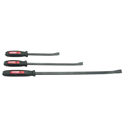 Mayhew 61355 Dominator Screwdriver Pry Bar Set, Curved, 3-Piece