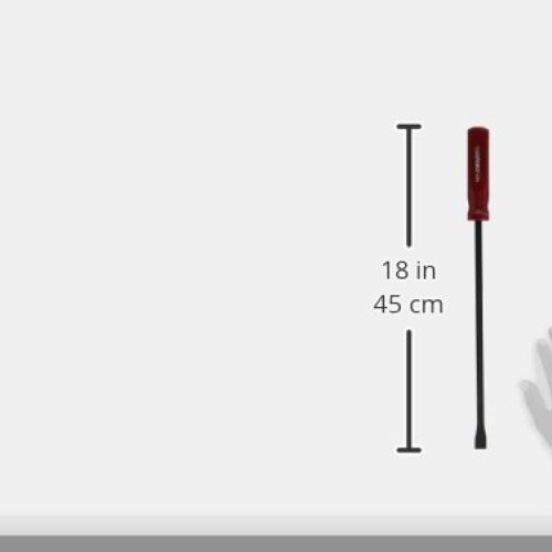 Mayhew Pro 40111 17-Inch Curved Screwdriver Pry Bar