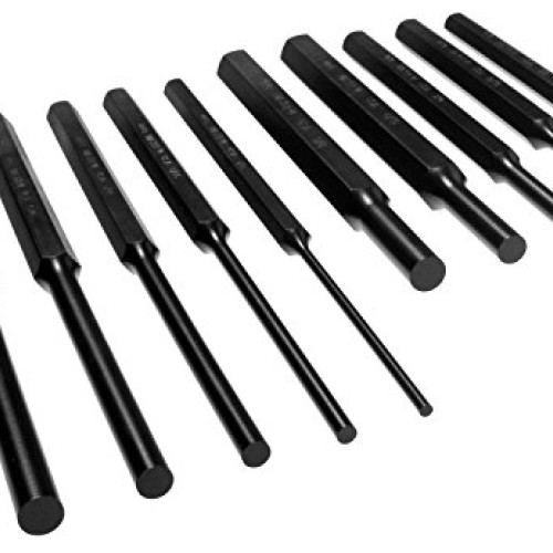 Mayhew Pro 61511 Pin Punch Set, 10-Piece