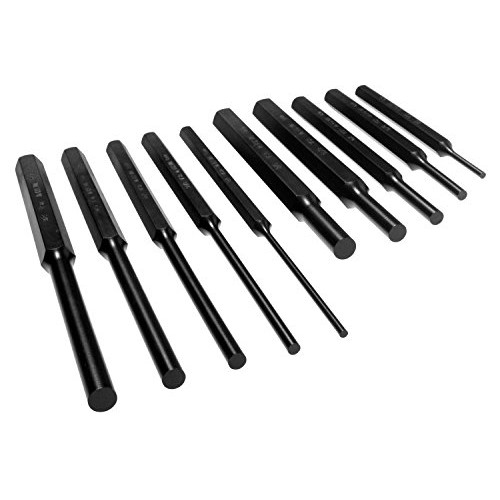 Mayhew Pro 61511 Pin Punch Set, 10-Piece