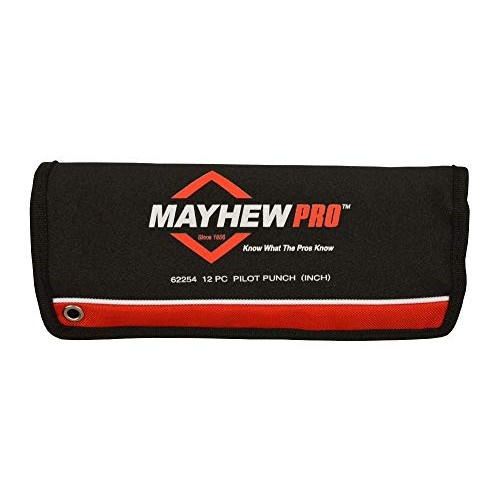 Mayhew Pro 62254 112-K Pilot Punch Kit, 12-Piece