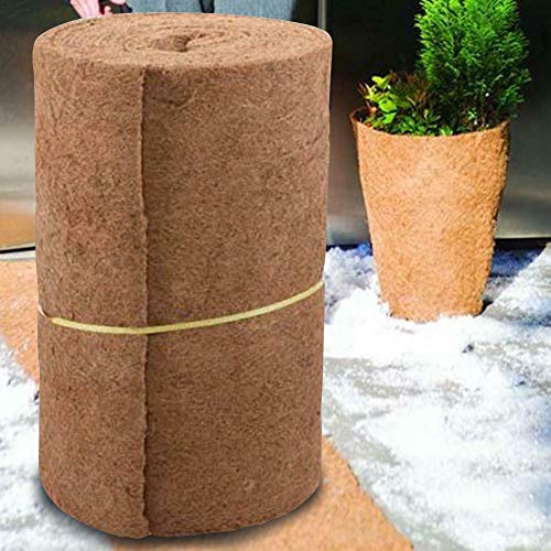 Coco Liner Roll, Flower Pot Coconut Mat, Garden Plant Wall Hanging...
