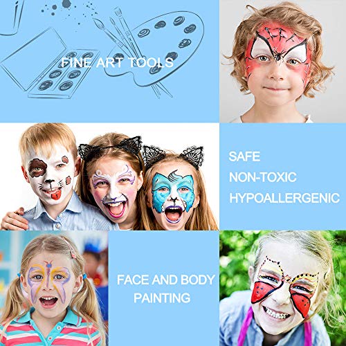 MayMoi Washable Crayons Tempera Paint Sticks for Kids, Teens and A...