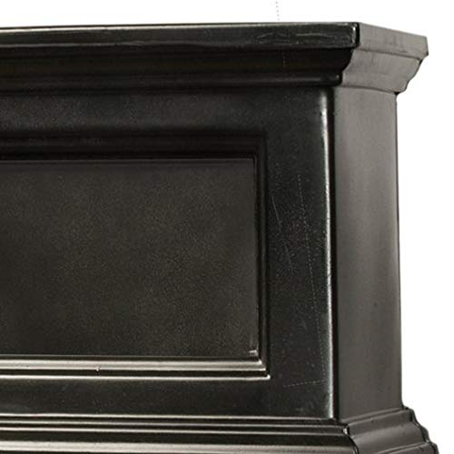 Mayne Fairfield 5822B Window Box Planter, 3-Foot, Black