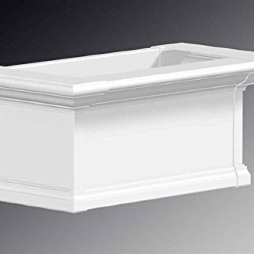 Mayne Yorkshire 2 Vinyl Window Box Planter Kit