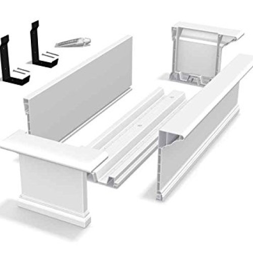 Mayne Yorkshire 2 Vinyl Window Box Planter Kit
