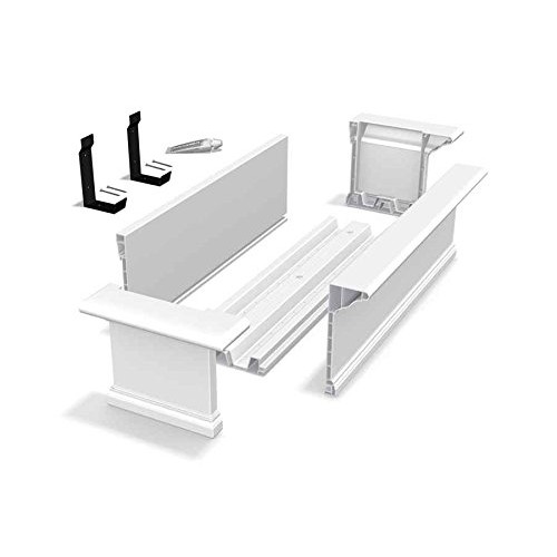 Mayne Yorkshire 2 Vinyl Window Box Planter Kit