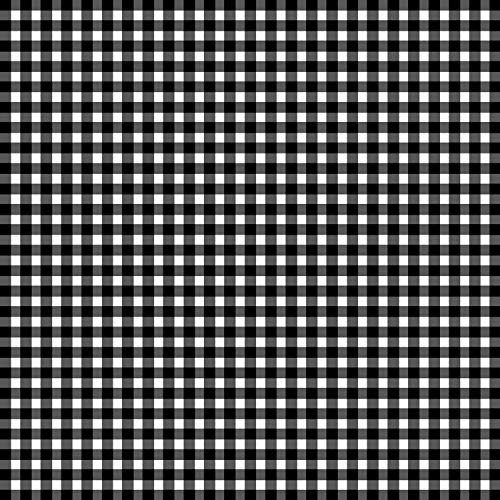 Black, White, Gingham, Check, Accent Fabric, Beautiful Basics, May...