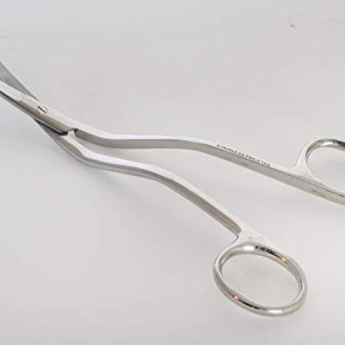 Mazbot 6 Inch Bent Handle Curved Embroidery Scissors---Perfect for...