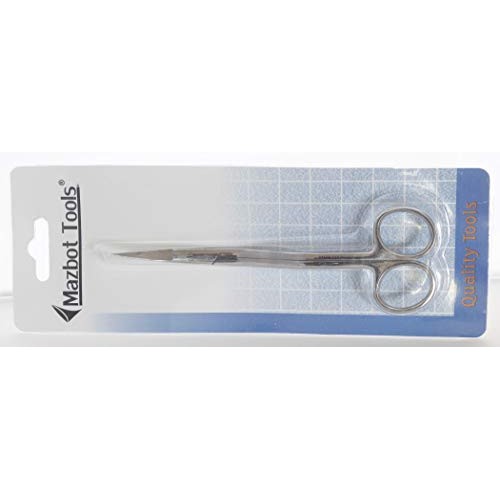 Mazbot 6 Inch Bent Handle Curved Embroidery Scissors---Perfect for...
