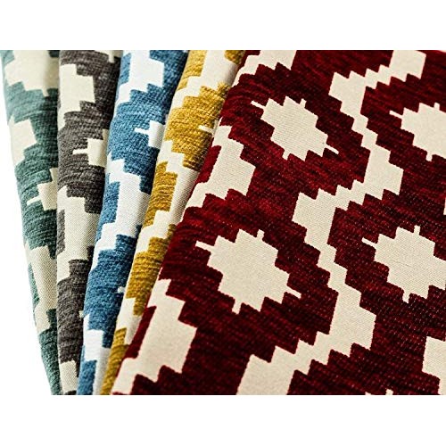 McAlister Textiles Arizona | Charcoal Grey Tribal Abstract Pattern...