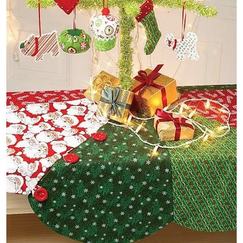 McCall Patterns M6453 Ornaments, Wreath, Tree Skirt and Stocking, ...