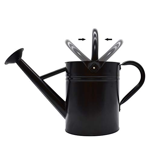 MCMANUS Galvanized Steel Watering Can Metal Watering Can for Outdo...