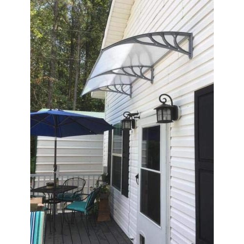 Mcombo 40X80 Window Awning Outdoor Polycarbonate Front Door Pati...
