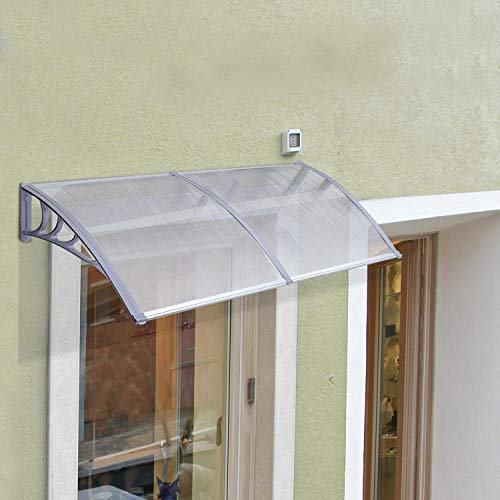 Mcombo 40X80 Window Awning Outdoor Polycarbonate Front Door Pati...