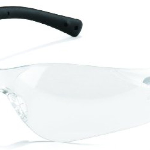 Crews BK310 BearKat 3 Polycarbonate Clear Lens Safety Glasses with...