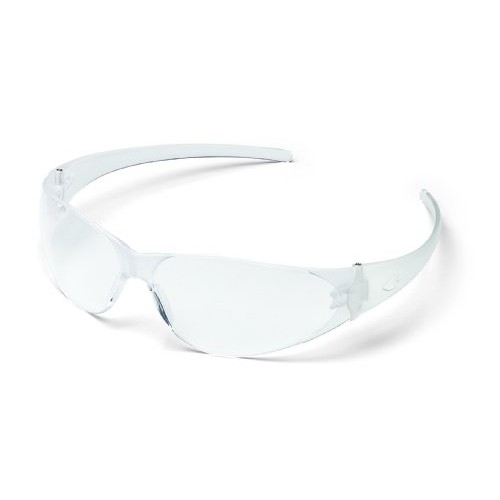 CREWS CL110 Checklite Anti-Scratch Resistant Safety Glasses Clear ...