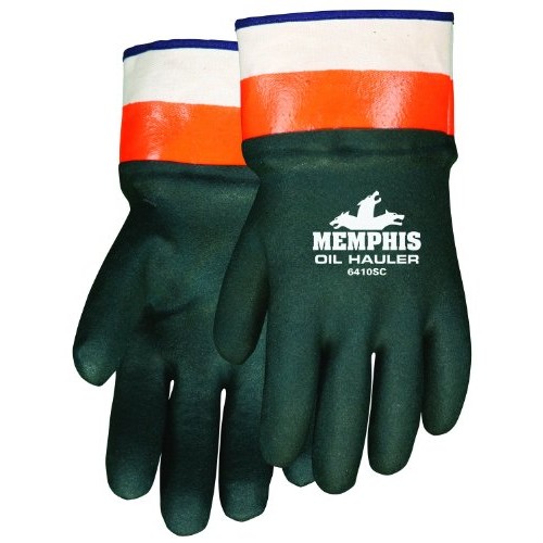 MCR Safety 6410SC Double-Dipped PVC Jersey Lined Sandpaper Finish ...