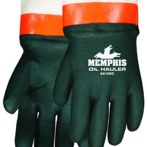 MCR Safety 6410SC Double-Dipped PVC Jersey Lined Sandpaper Finish ...
