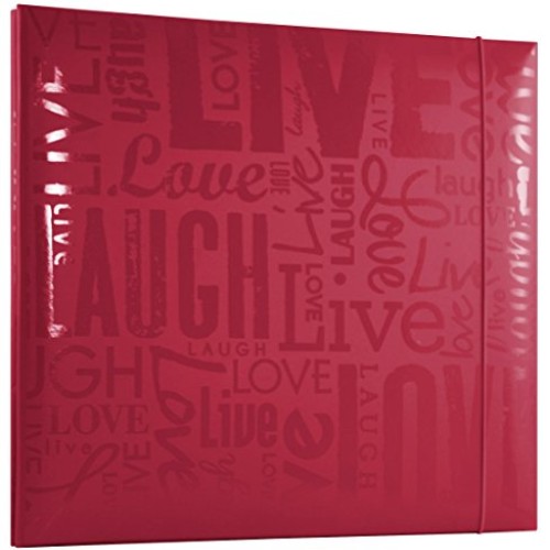 MCS MBI 13.5x12.5 Inch Embossed Gloss Expressions Scrapbook Album ...