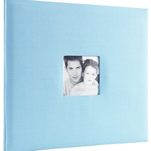 MCS MBI 13.5x12.5 Inch Fashion Fabric Scrapbook Album with 12x12 I...