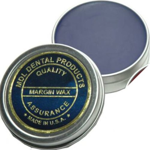 MDL Dental Blue Margin Wax 2oz Tin