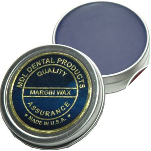 MDL Dental Blue Margin Wax 2oz Tin