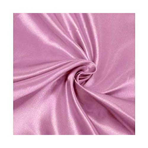 mds Pack of 10 Yard Charmeuse Bridal Solid Satin Fabric for Weddin...