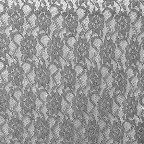 mds Pack of 5 Yard Bridal Solid Raschel Lace Fabric, Vintage Lace ...