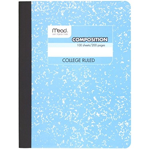 Mead Composition Book, 6 Pack of Cute Notebooks, College Ruled pap...