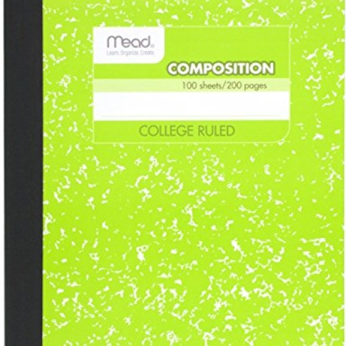 Mead Composition Book, 6 Pack of Cute Notebooks, College Ruled pap...