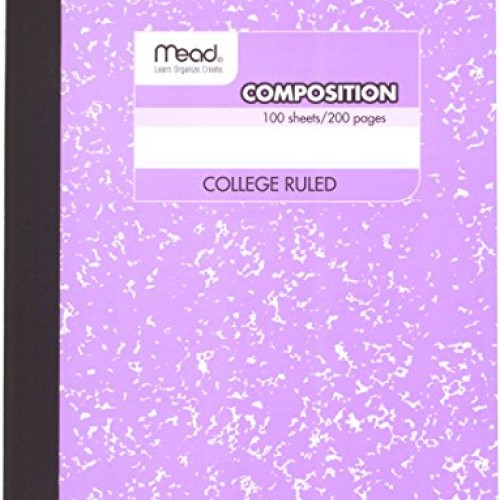 Mead Composition Book, 6 Pack of Cute Notebooks, College Ruled pap...