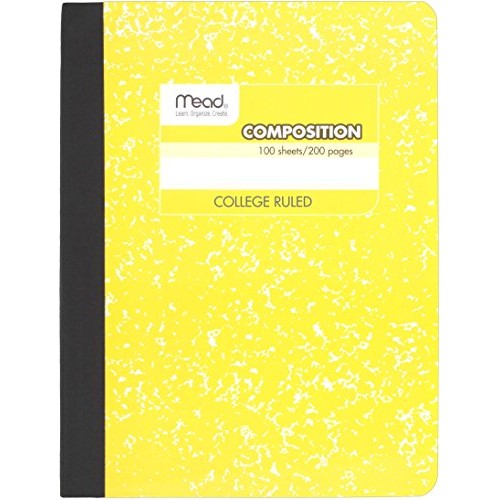 Mead Composition Book, 6 Pack of Cute Notebooks, College Ruled pap...