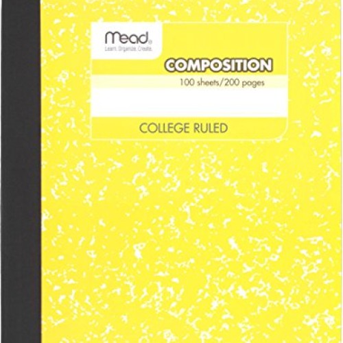 Mead Composition Book, 6 Pack of Cute Notebooks, College Ruled pap...